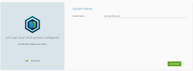 system name
